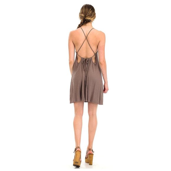 Free People FP Movement Halter Strappy Mini Dress - Picture 15 of 15
